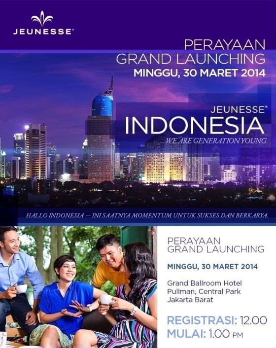 Grand Launching Bisnis eCommerce Jeunesse Indonesia 2014